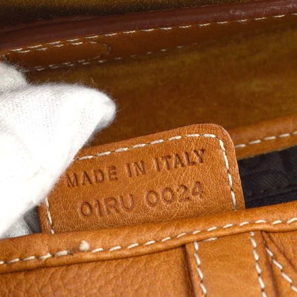 CHRISTIAN DIOR 2004 Brown Saddle Handbag 191401 - Picture 10 of 10